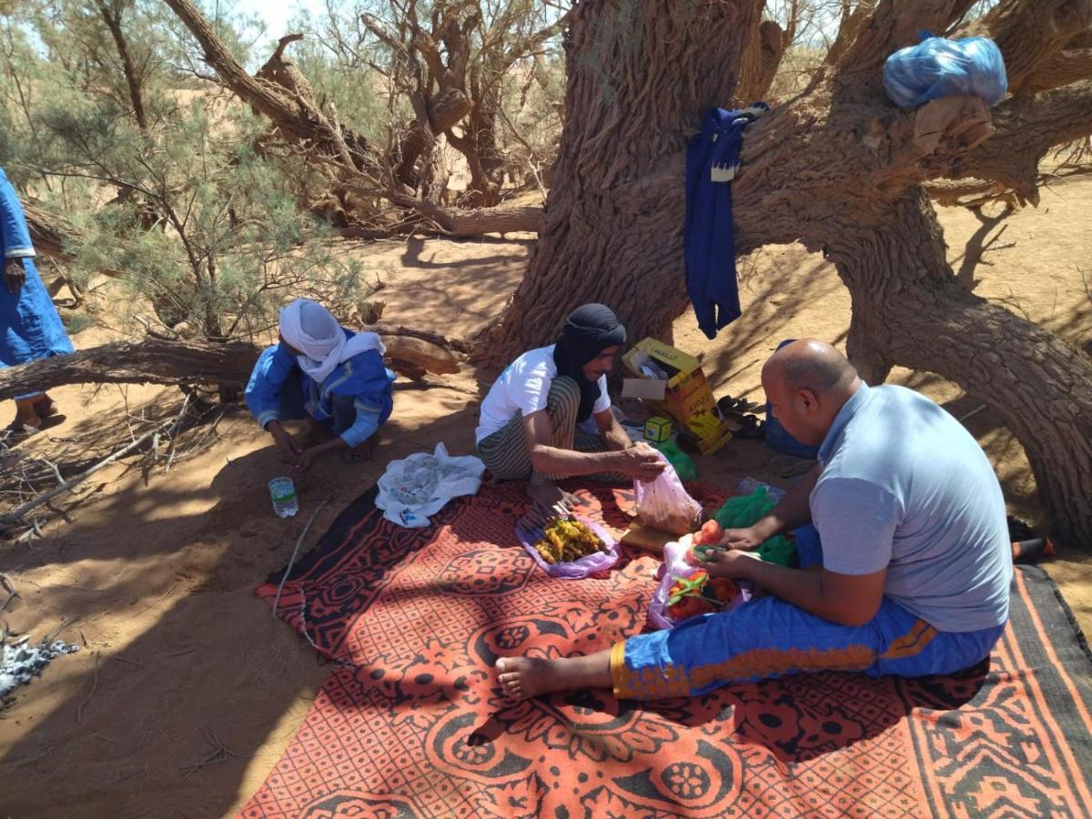Camp Desert Bivouac Chegaga El Gouera Kültér fotó